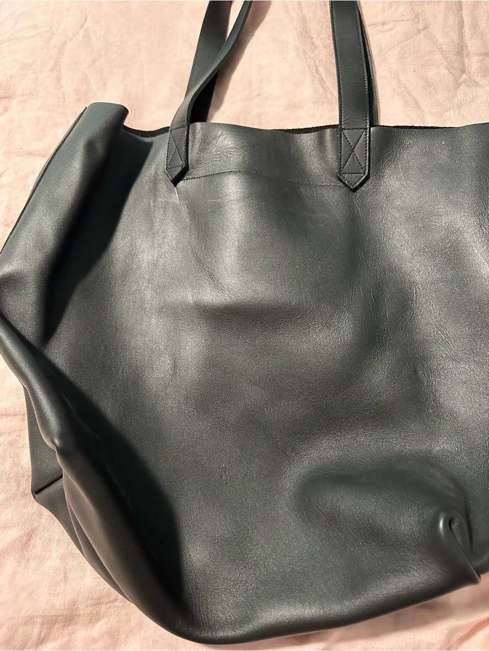 Nisolo Black Leather Tote - Picture 4 of 4